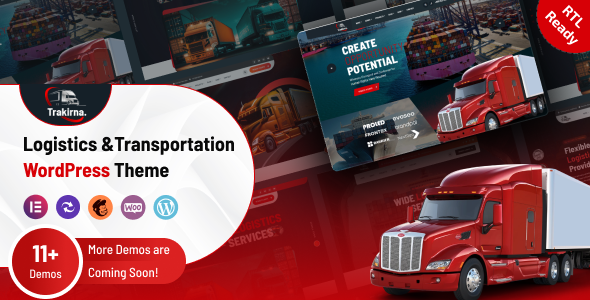 Trakirna - Transportation & Logistics WordPress Theme Logo